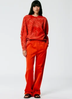 Pants & Shorts|Fundamentals - WOFs>Tibi Active Knit Scottie Jogger Red