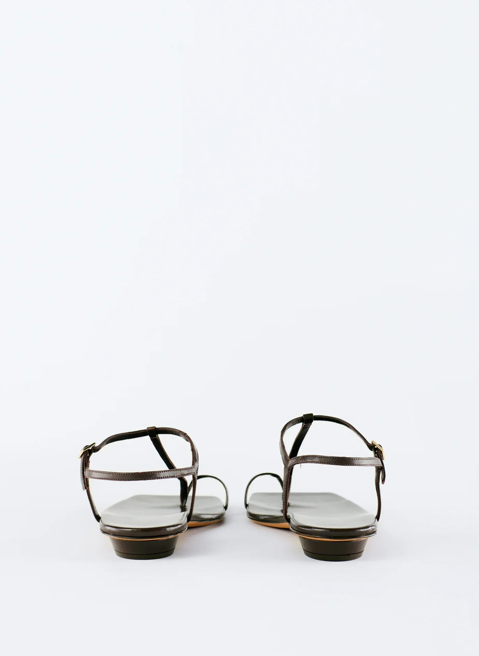 Sandals>Tibi Barry Kidskin Sandal Brown