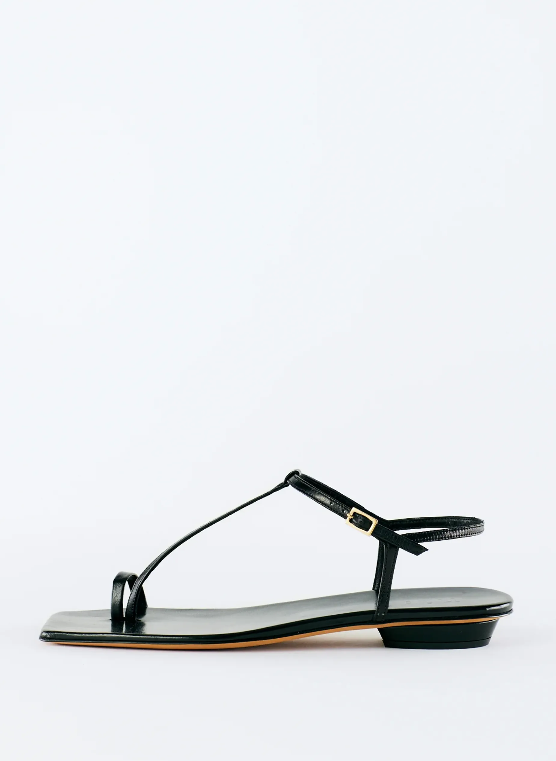 Sandals>Tibi Barry Kidskin Sandal Black