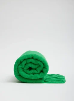 Scarves>Tibi Blanket Scarf Green