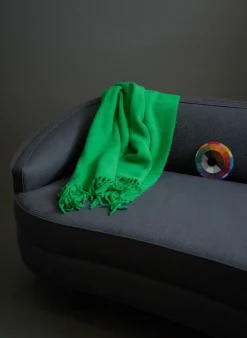 Scarves>Tibi Blanket Scarf Green