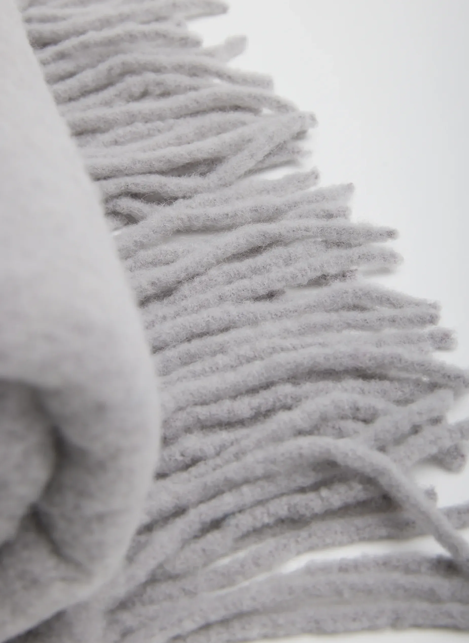 Scarves>Tibi Blanket Scarf Grey