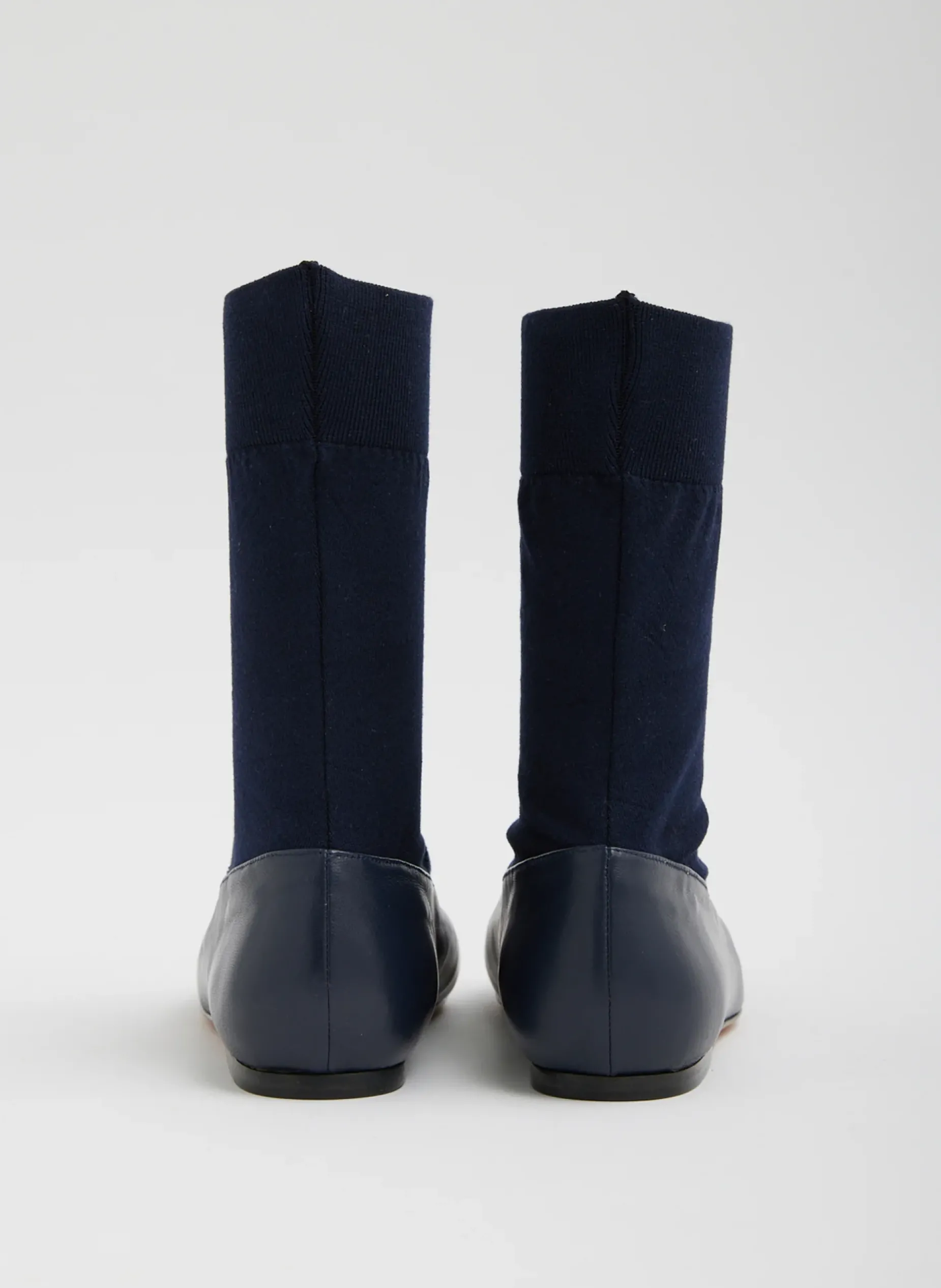 Flats>Tibi Borg Sock Shoe Navy