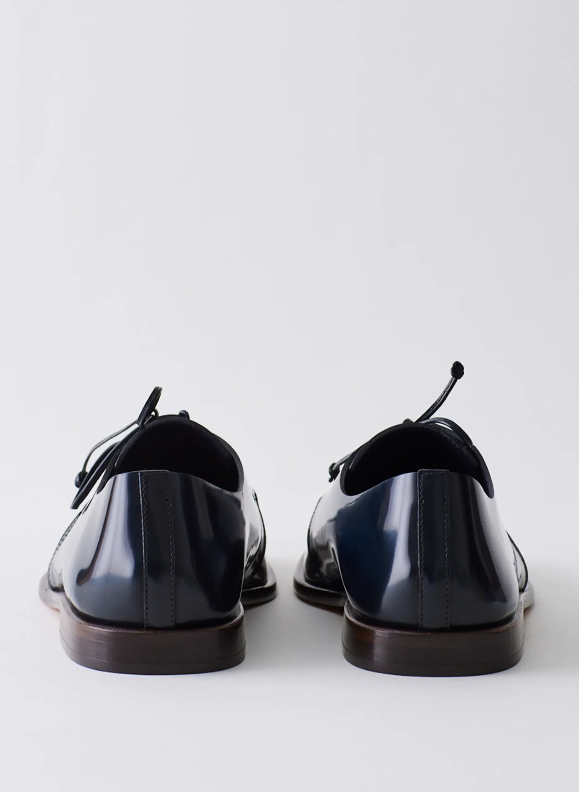 Flats>Tibi Brody Square Toe Loafer Navy