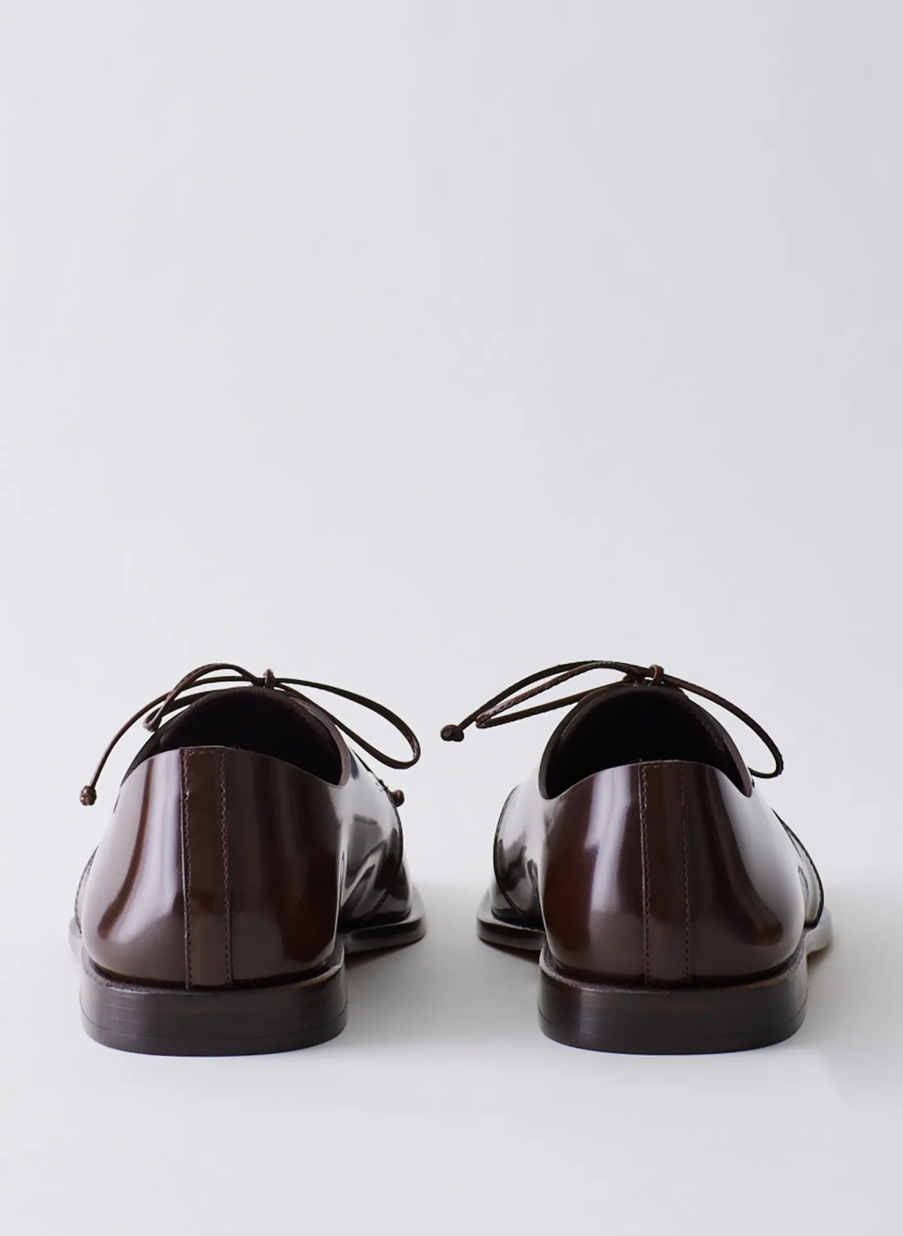 Flats>Tibi Brody Square Toe Loafer Espresso