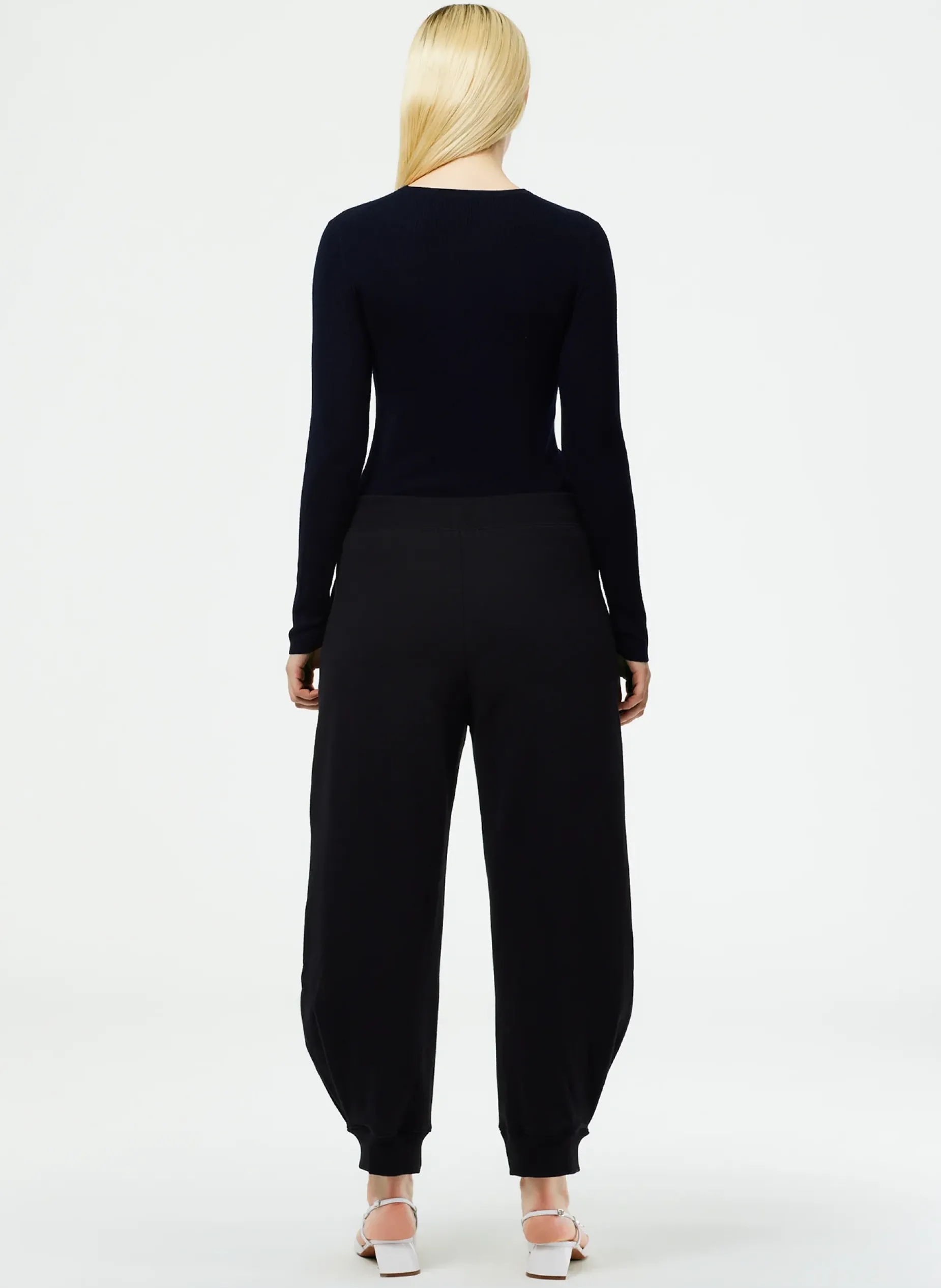 Leisure Sets|Pants & Shorts>Tibi Calder Sweatpant Black