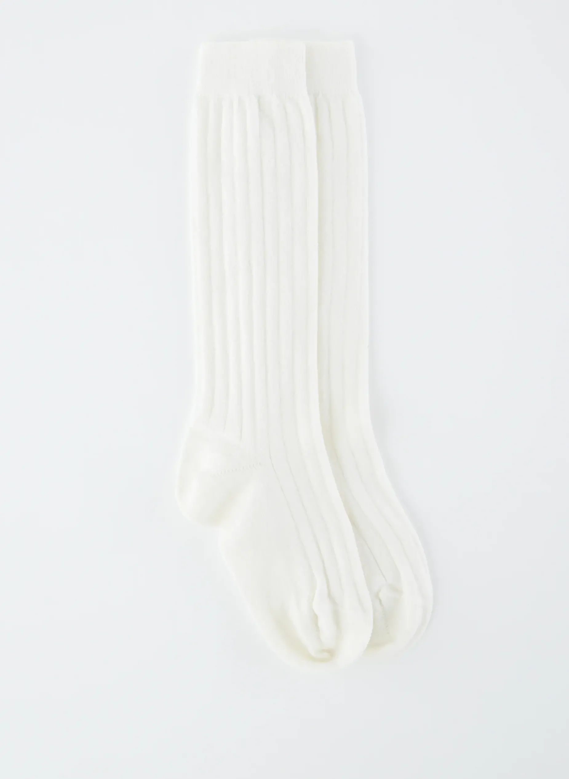 Socks>Tibi Cashmere Socks White