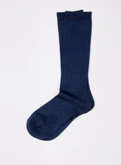 Socks>Tibi Classic Socks Heather Blue