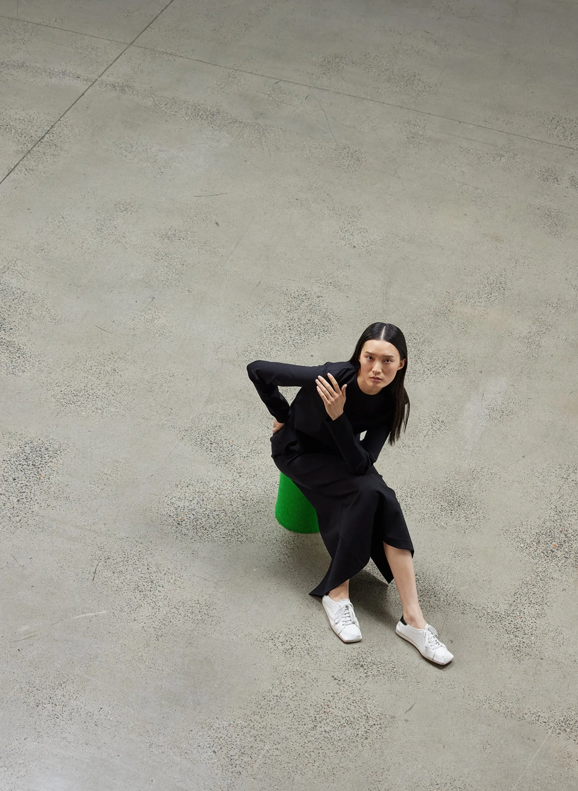 Skirts|Fundamentals - WOFs>Tibi Compact Ultra Stretch Knit Pencil Skirt Black
