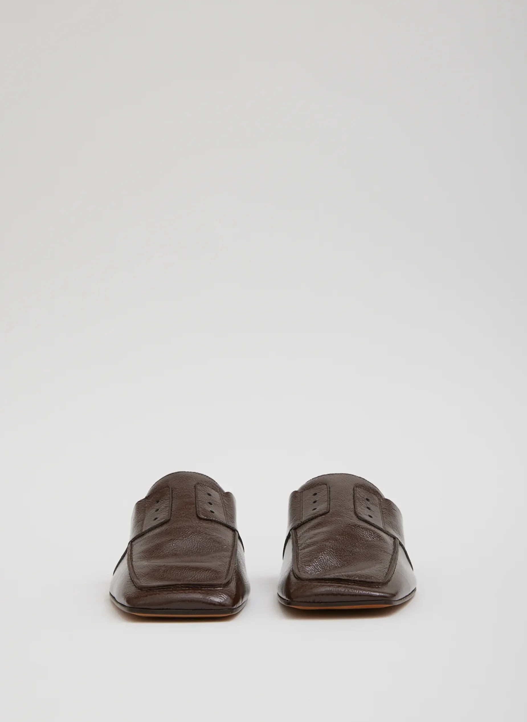 Flats>Tibi Granger Slide Brown