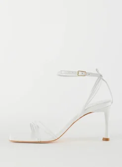 Heels|Sandals>Tibi Guy Naplack Sandal White