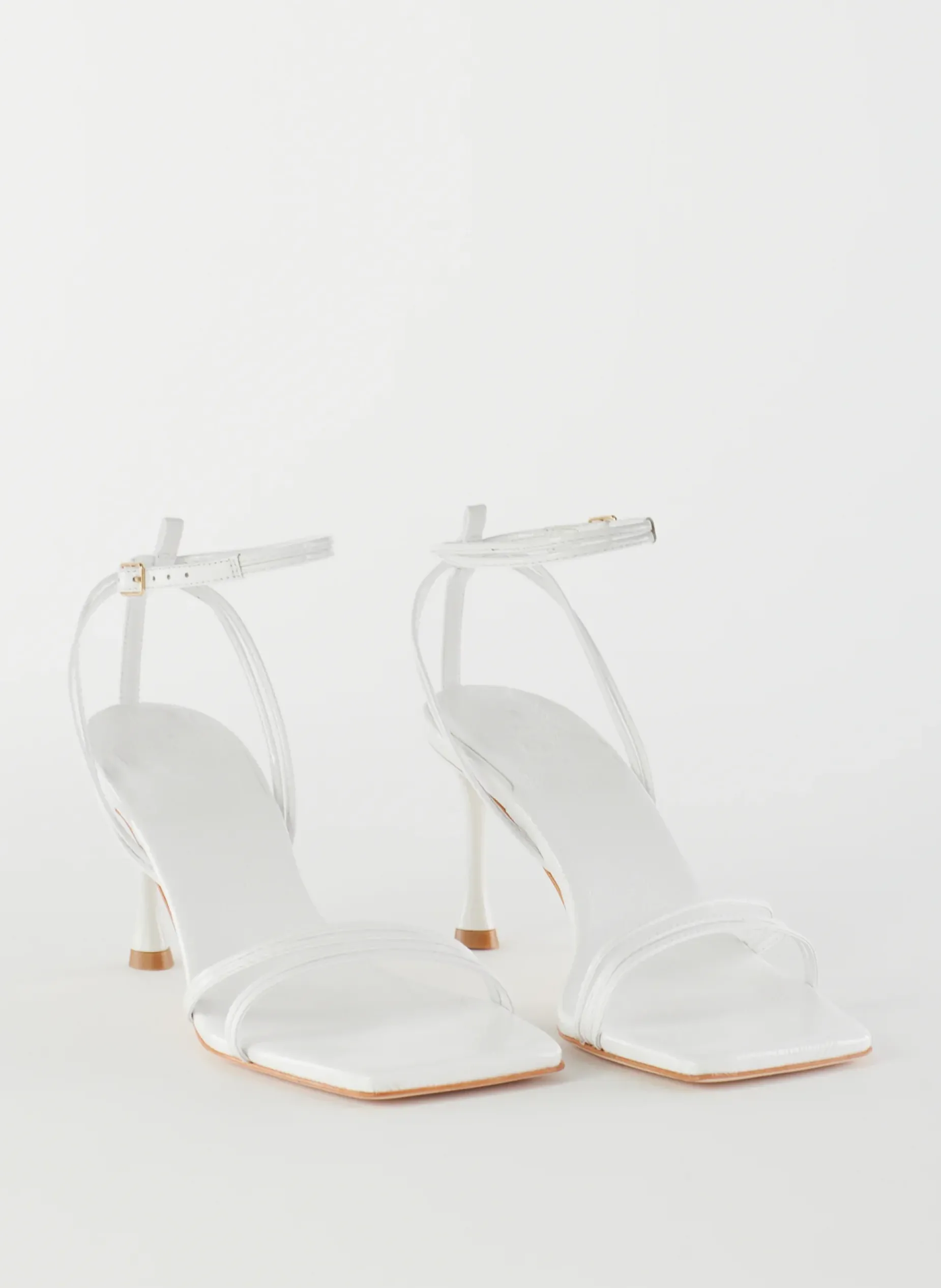 Heels|Sandals>Tibi Guy Naplack Sandal White
