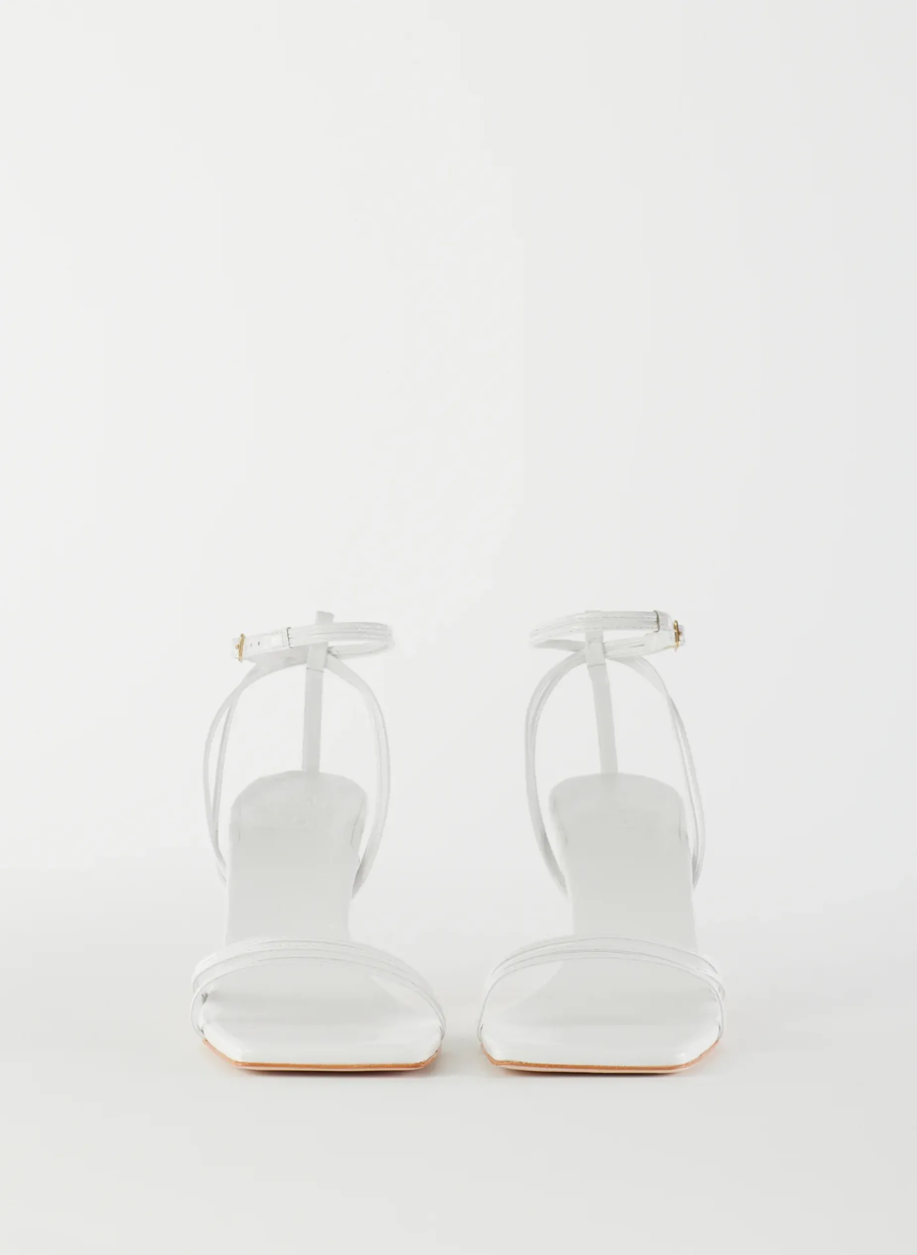 Heels|Sandals>Tibi Guy Naplack Sandal White