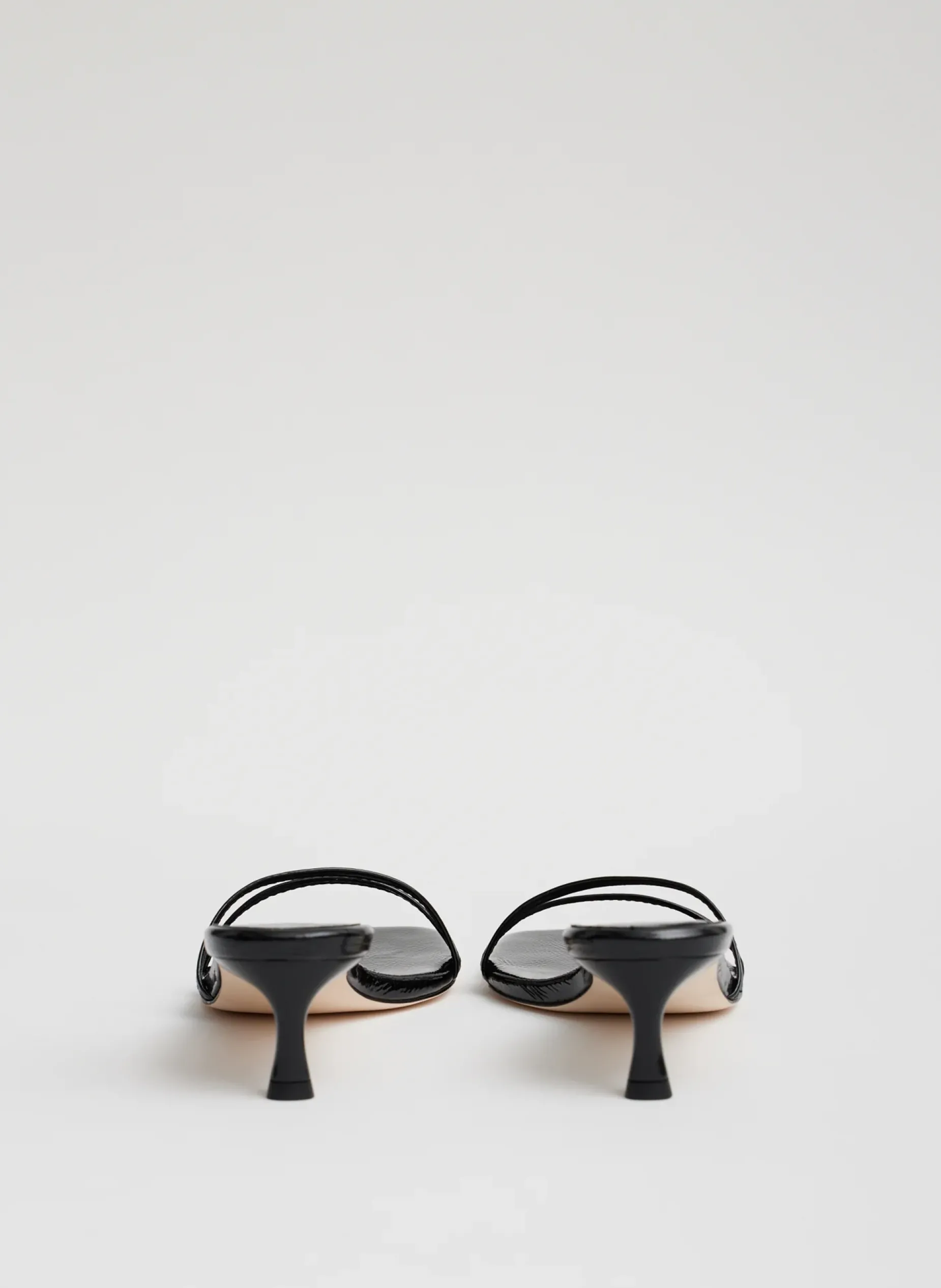 Heels|Sandals>Tibi Jim Naplack Sandal Black
