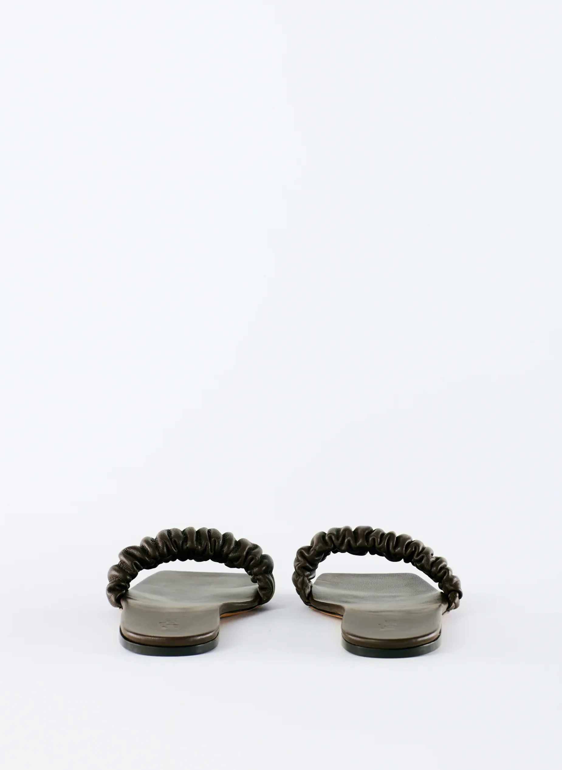 Flats|Sandals>Tibi Jordan Nappa Sandal Brown