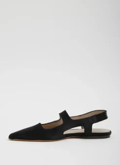 Flats>Tibi Malcolm Flat Black