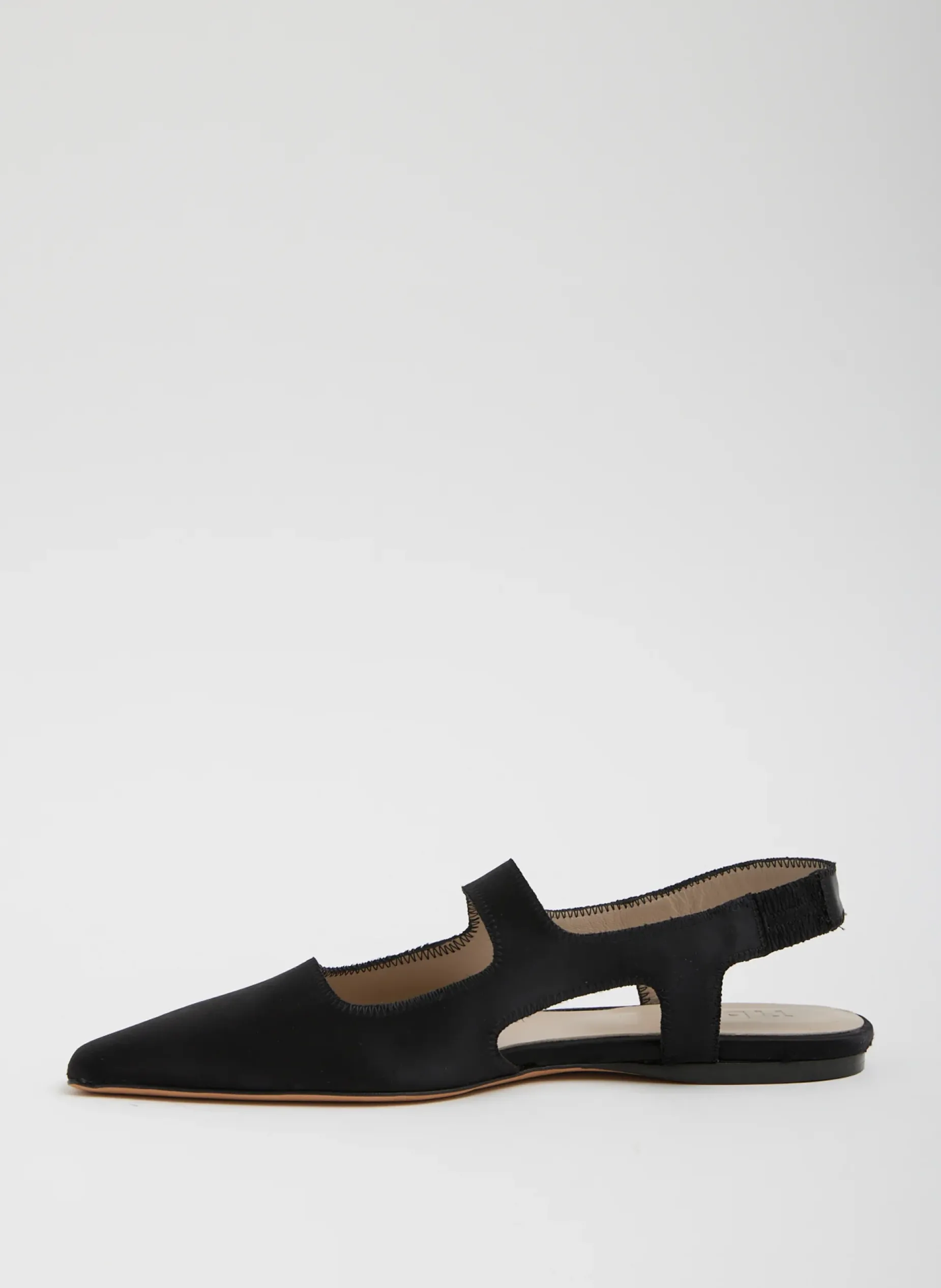 Flats>Tibi Malcolm Flat Black