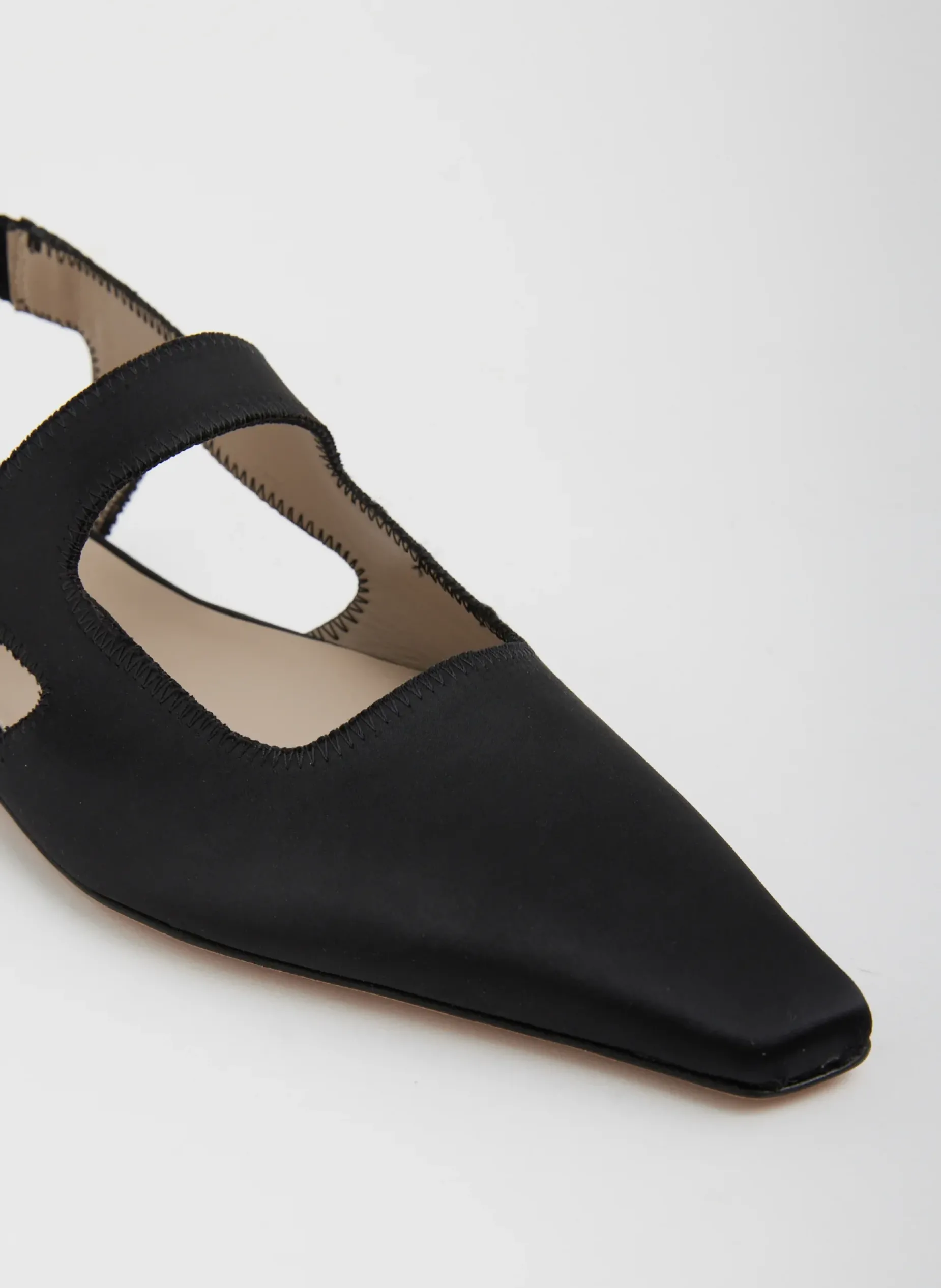 Flats>Tibi Malcolm Flat Black