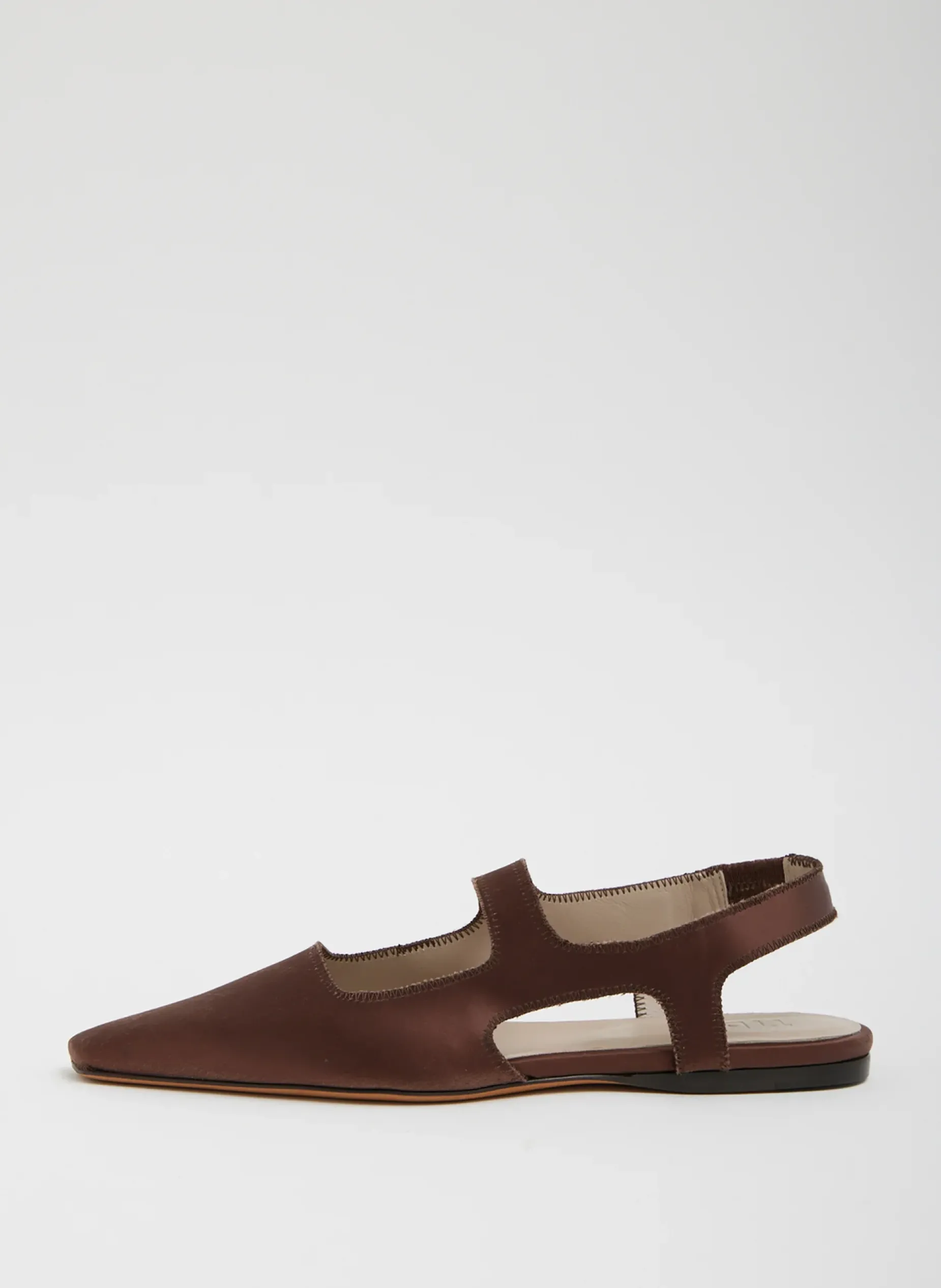 Flats>Tibi Malcolm Flat Brown