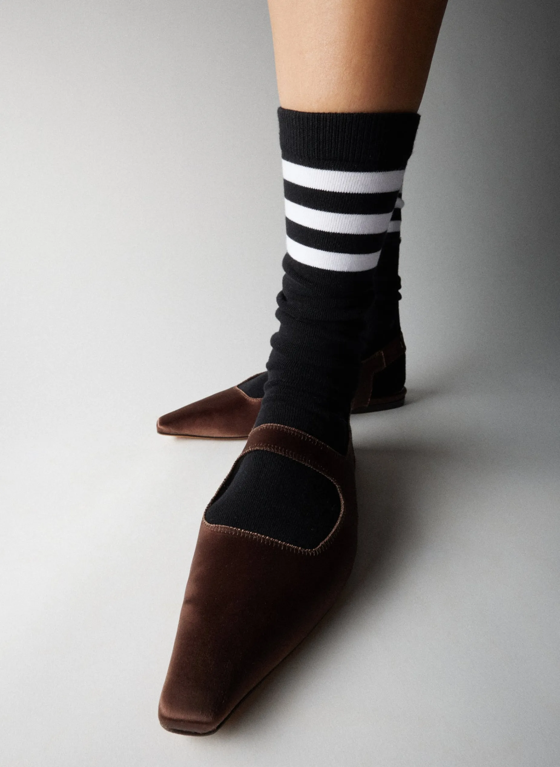 Flats>Tibi Malcolm Flat Brown