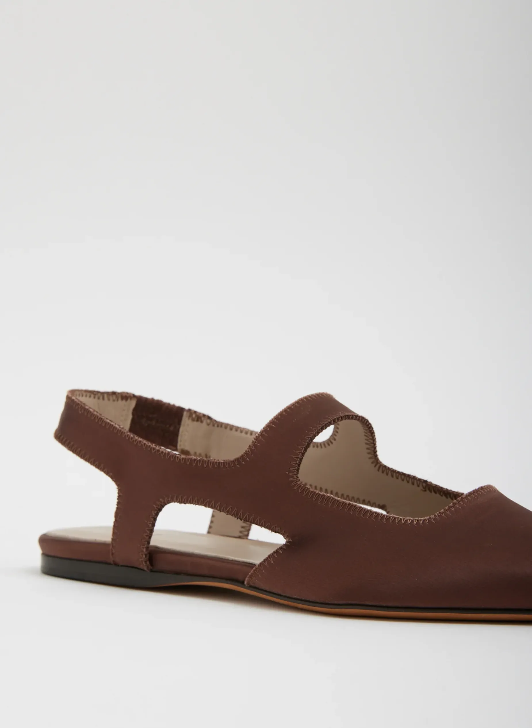 Flats>Tibi Malcolm Flat Brown