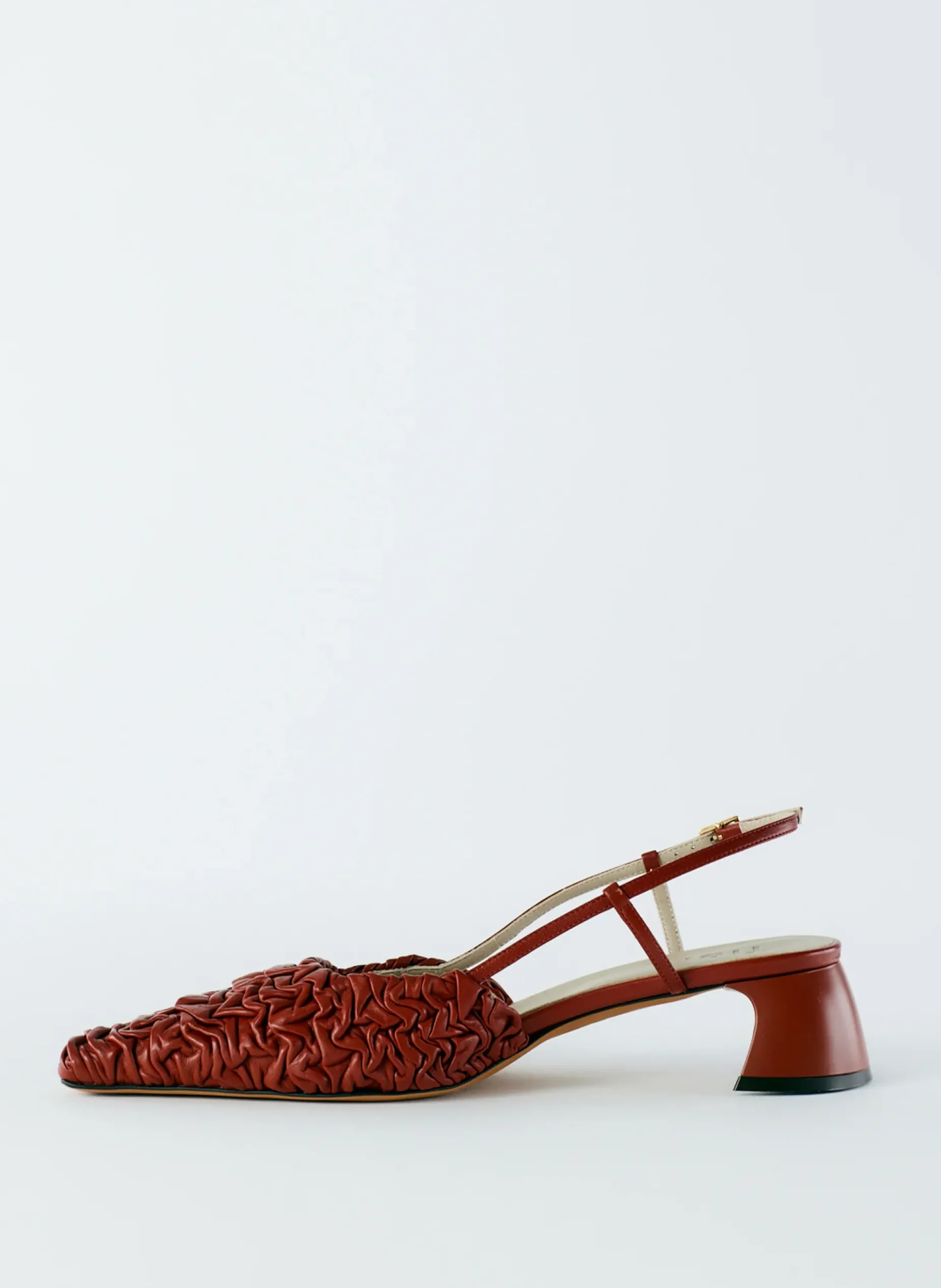 Heels>Tibi Textu Victor Slingback Red