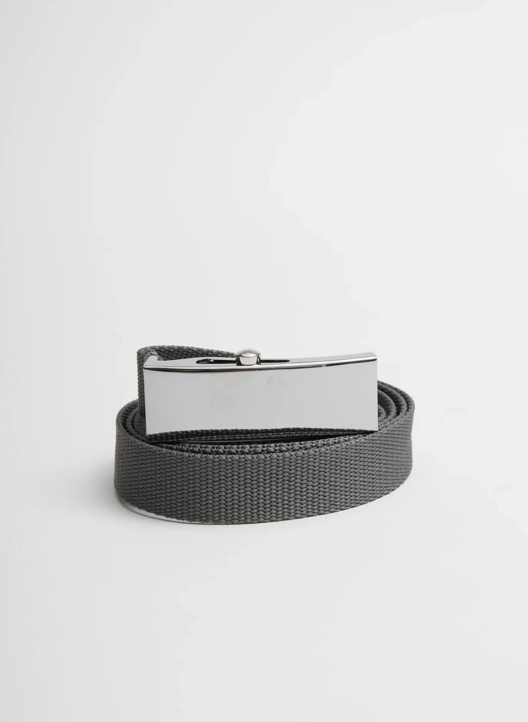 Belts|Curated Closets>Tibi Tobian Webbing Belt Grey