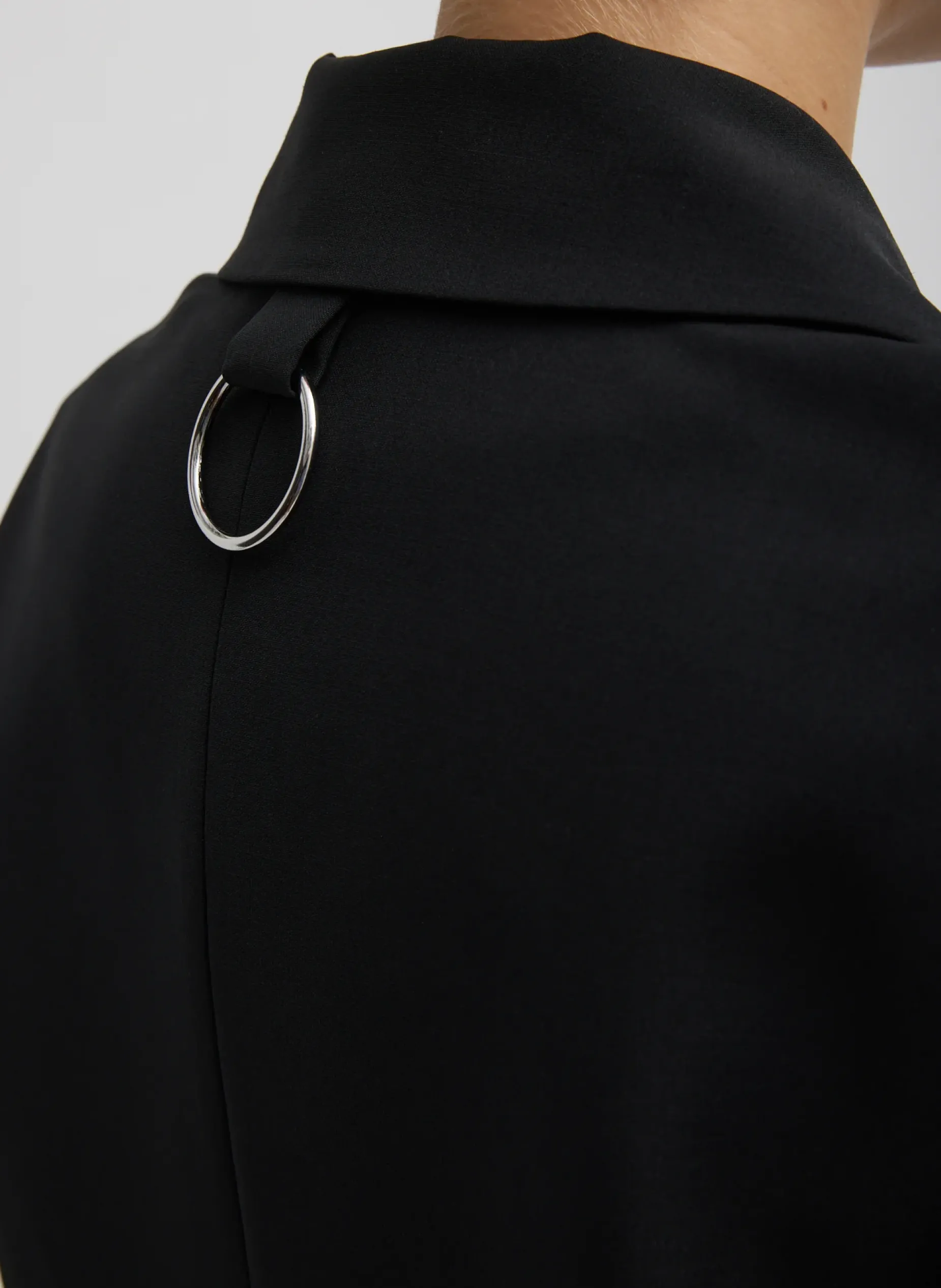 Suits|Jackets & Outerwear>Tibi Tropical Wool Liam Blazer Black