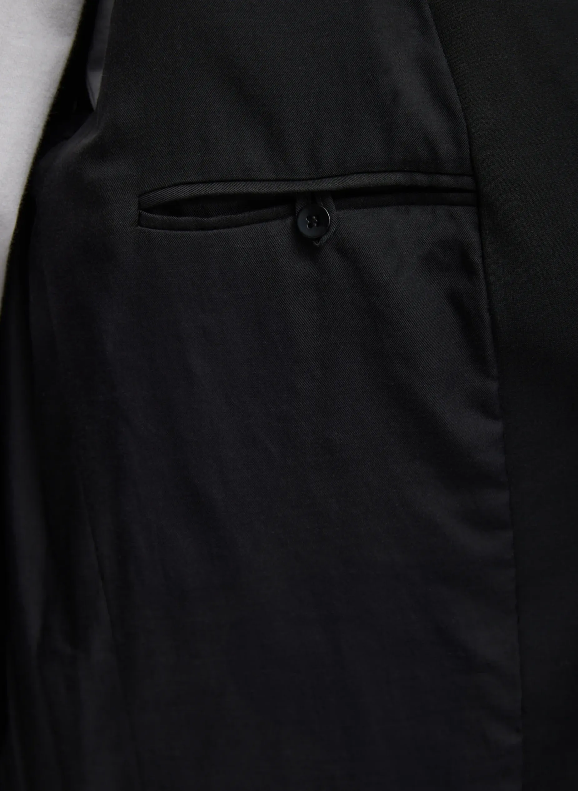Suits|Jackets & Outerwear>Tibi Tropical Wool Liam Blazer Black