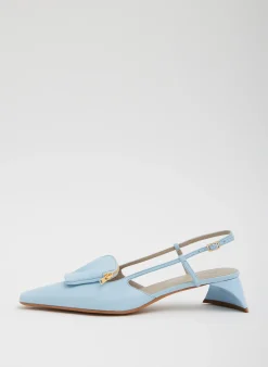 Heels>Tibi Victor Slingback Baby Blue