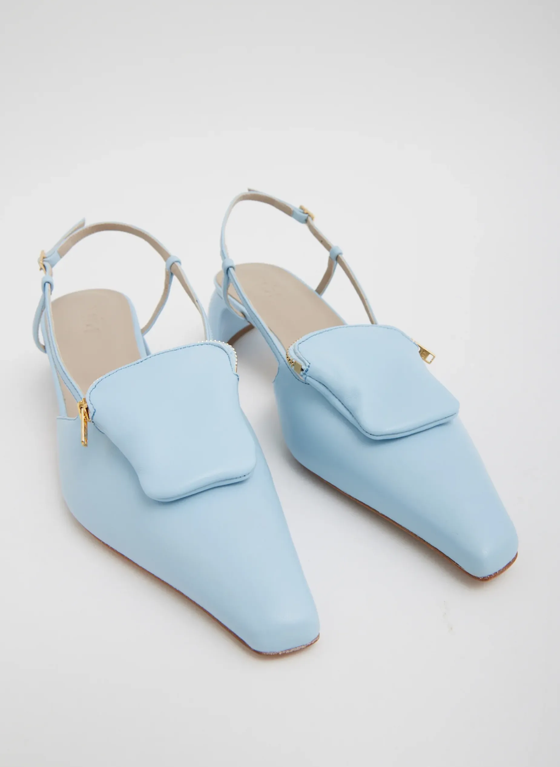 Heels>Tibi Victor Slingback Baby Blue