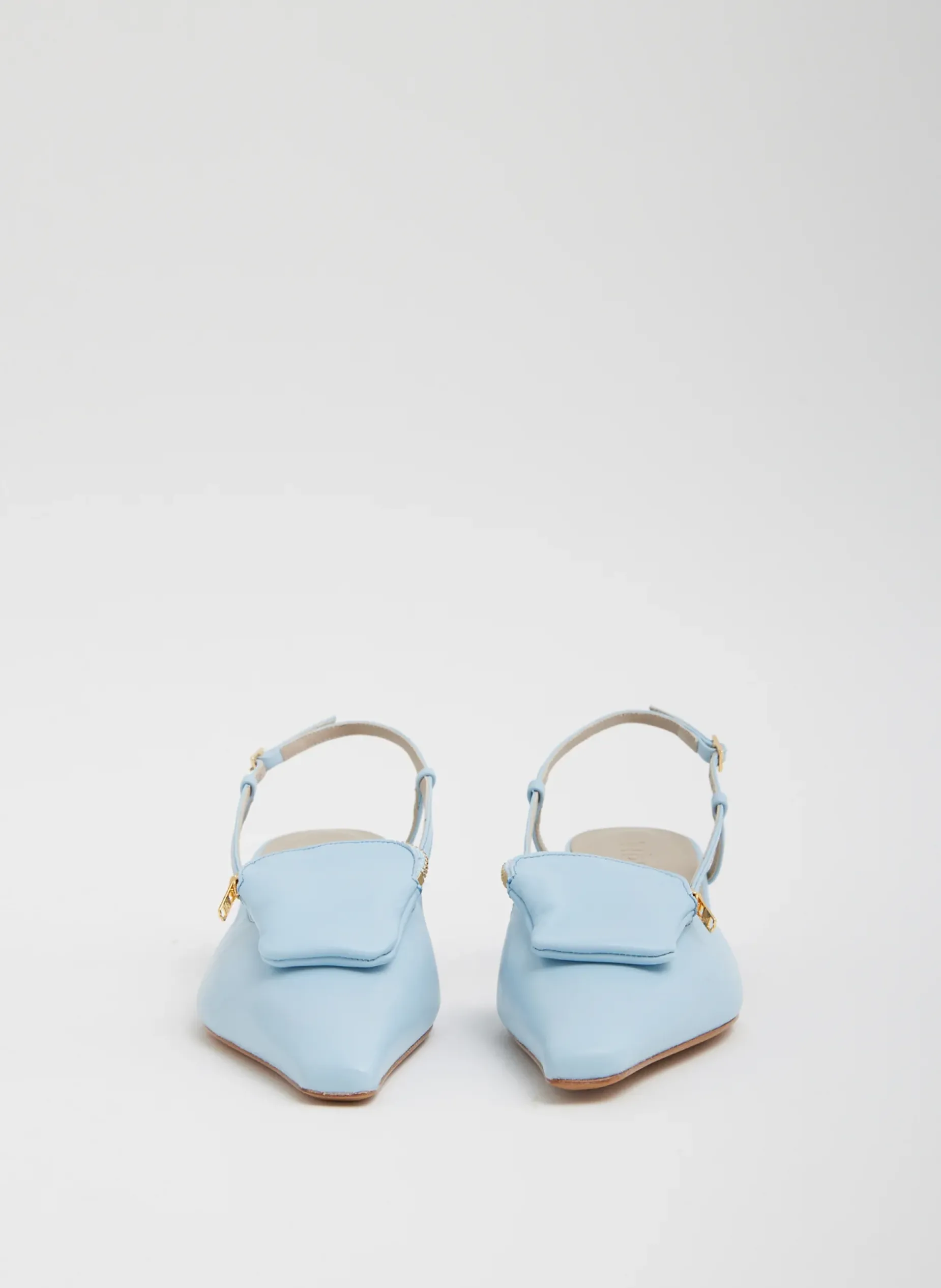 Heels>Tibi Victor Slingback Baby Blue