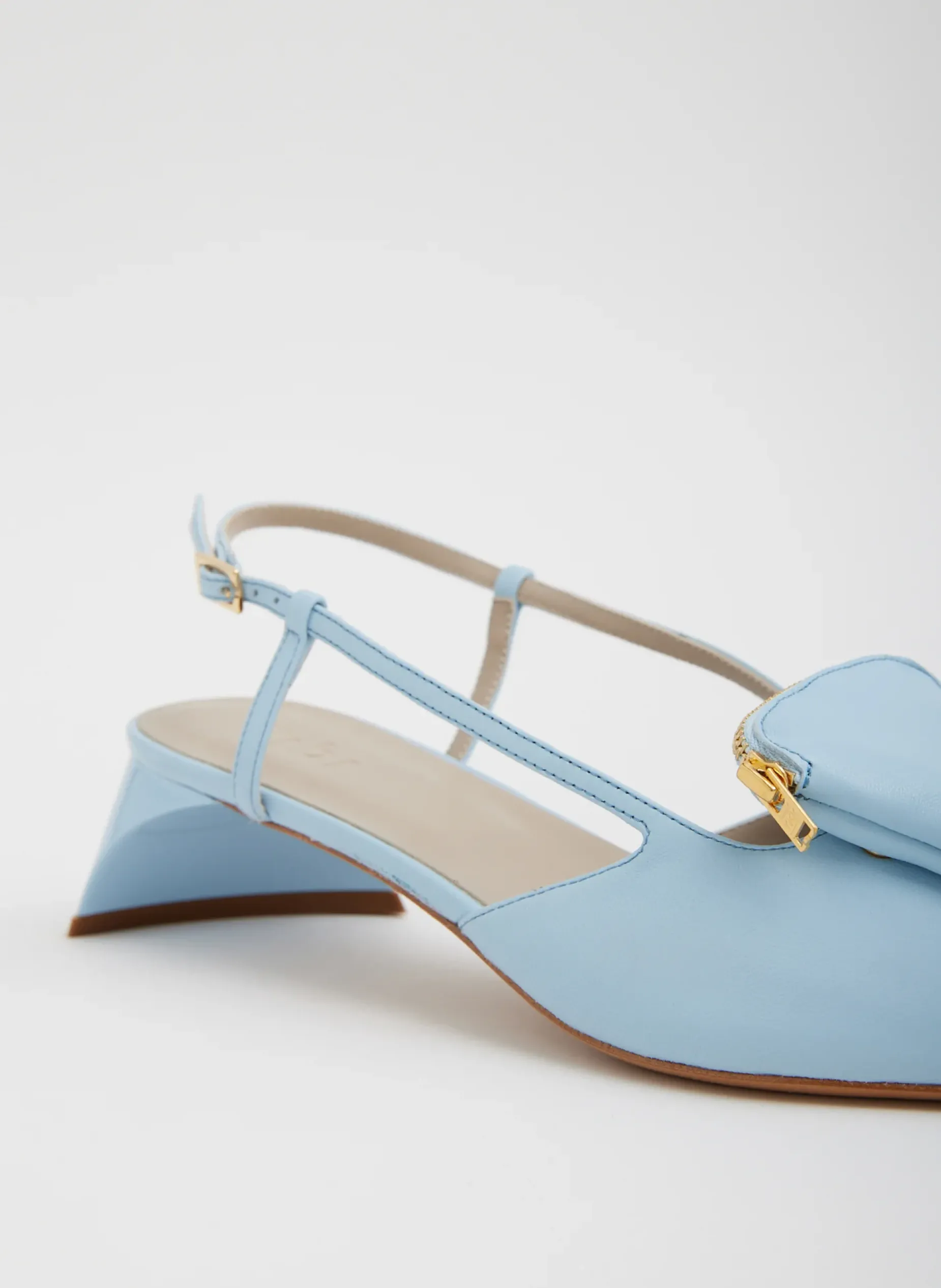 Heels>Tibi Victor Slingback Baby Blue